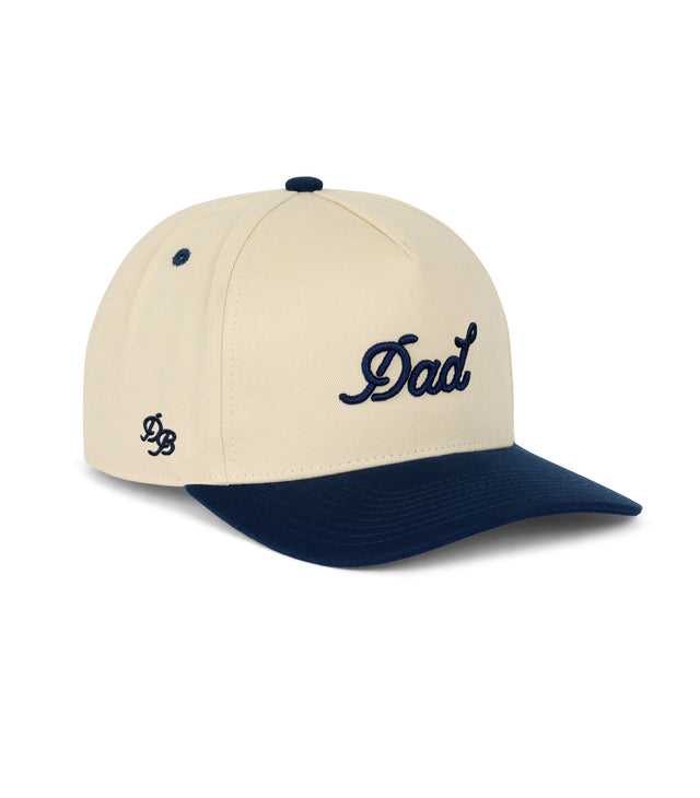 Dad Snapback | Cream & Navy